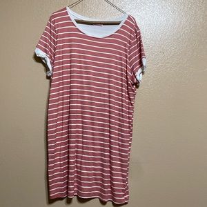 Pink Lily T-shirt Dress